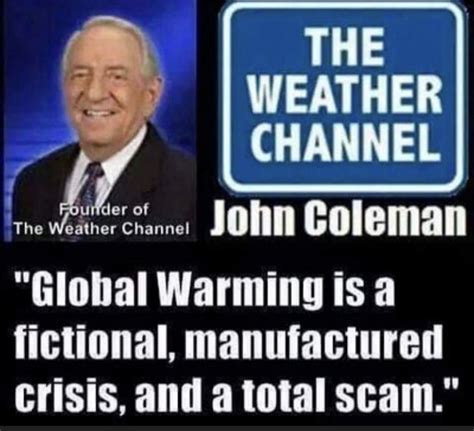 john coleman climate change